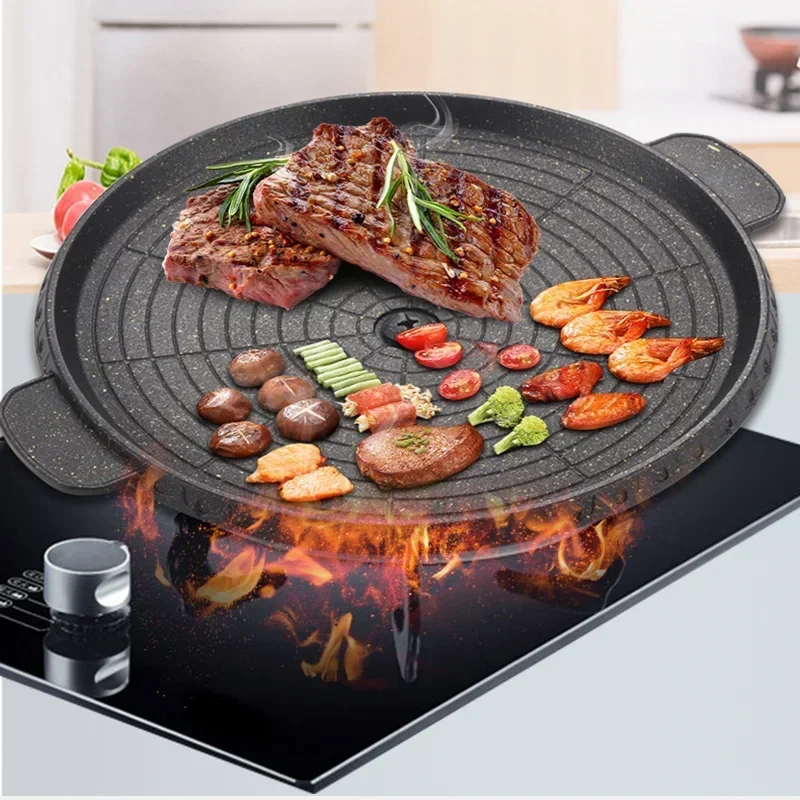 Camping Cooking Hot Plate - 3 Shape 32cm Korean Maifan Stone