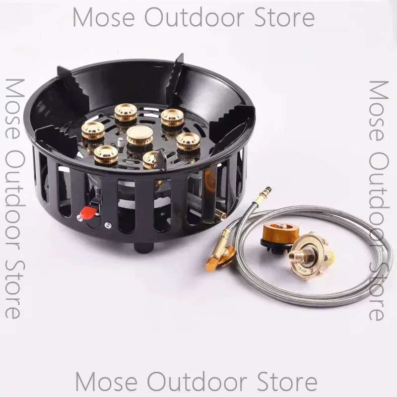 Camping Cooking All In One - 21000W Strong Fire Power Stove 7
