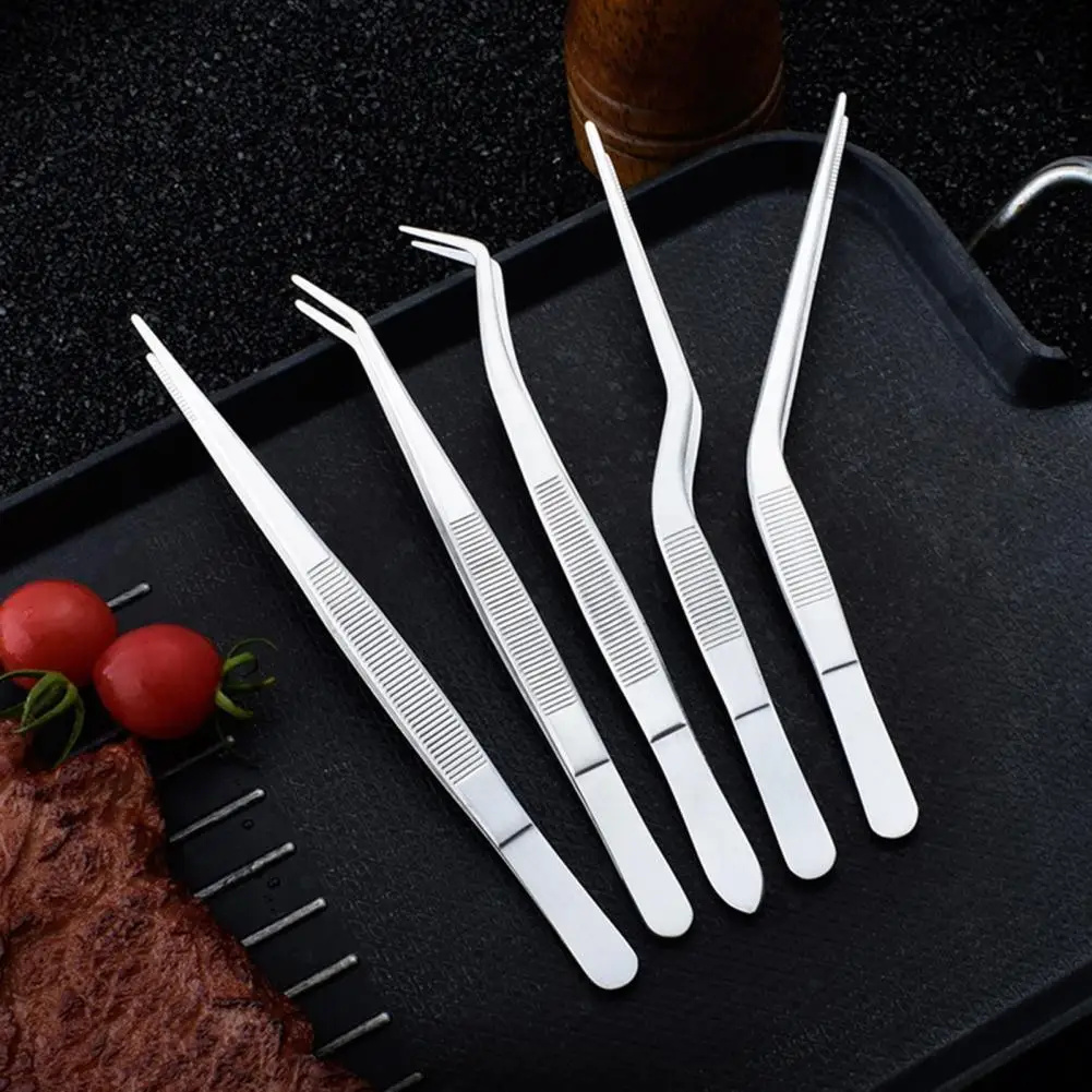 Camping Cooking Pan Set - 3/5/6 Pcs Professional Chef Tweezers Set