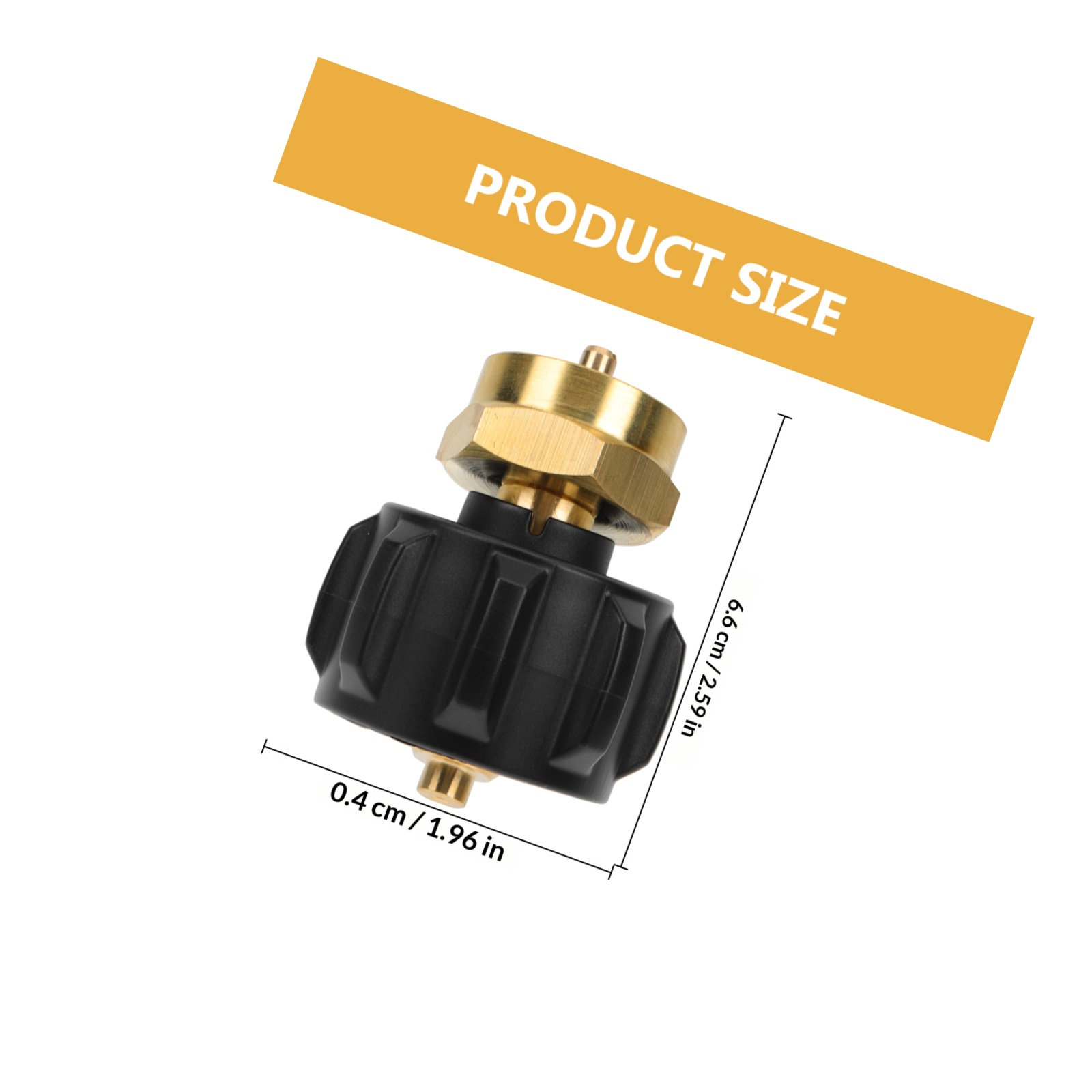 Propane Tank Adapter 1Lb Metal - Camping Cooking Cylinder review and price