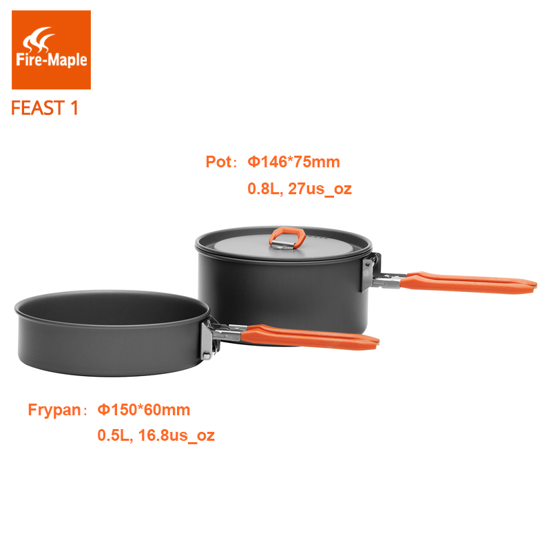 Fire Maple Feast 1 Outdoor Cam - Camping Cooking Pots And Pans review and price
