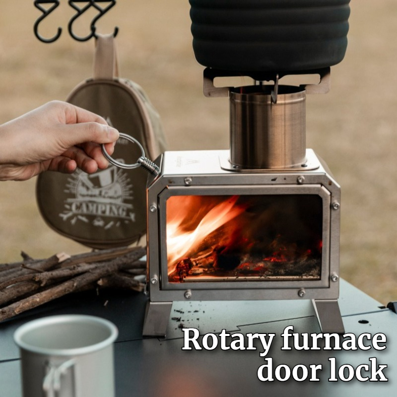 Stainless Steel Square Firewoo - Camping Cooking Area review and price