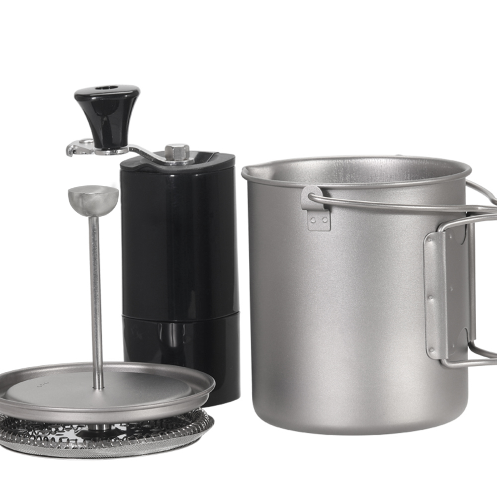 Lixada 750ml Titanium Coffee C - Camping Cooking Cylinder review and price