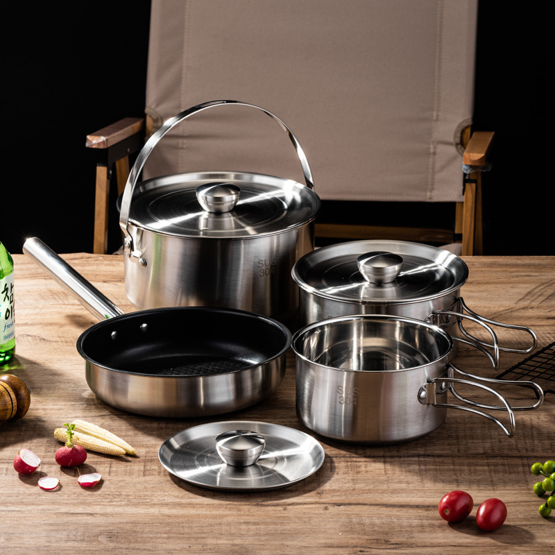 Portable Camping Picnic Cookwa - Camping Cooking Box Set review and price