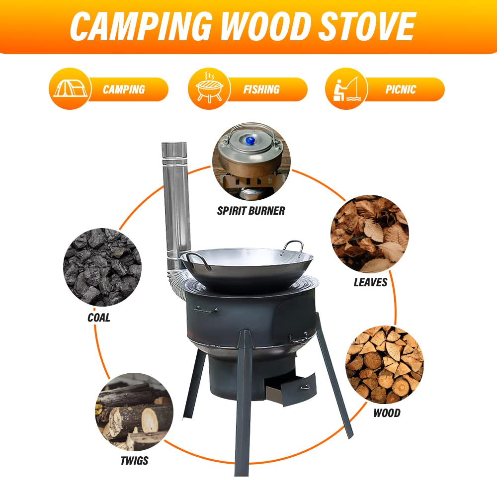 63cm Portable Detachable Outdo - Camping Cooking Hot Plate review and price