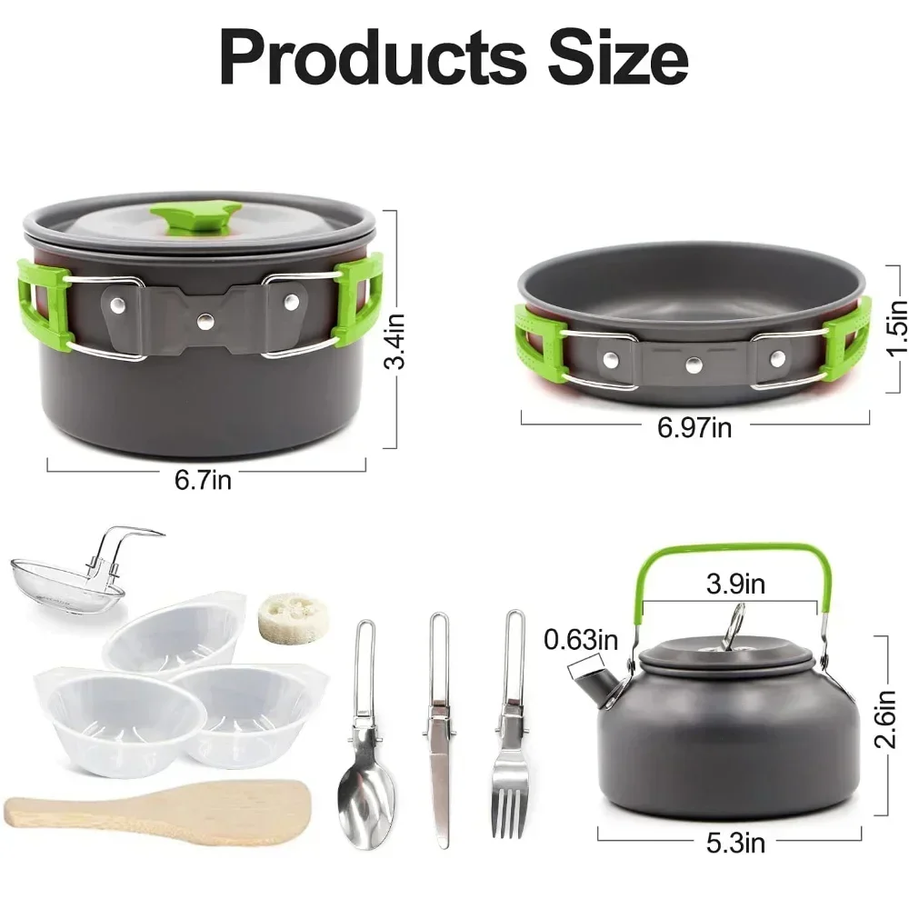 Camping Cooking Set Portable L - Camping Cooking All In One review and price