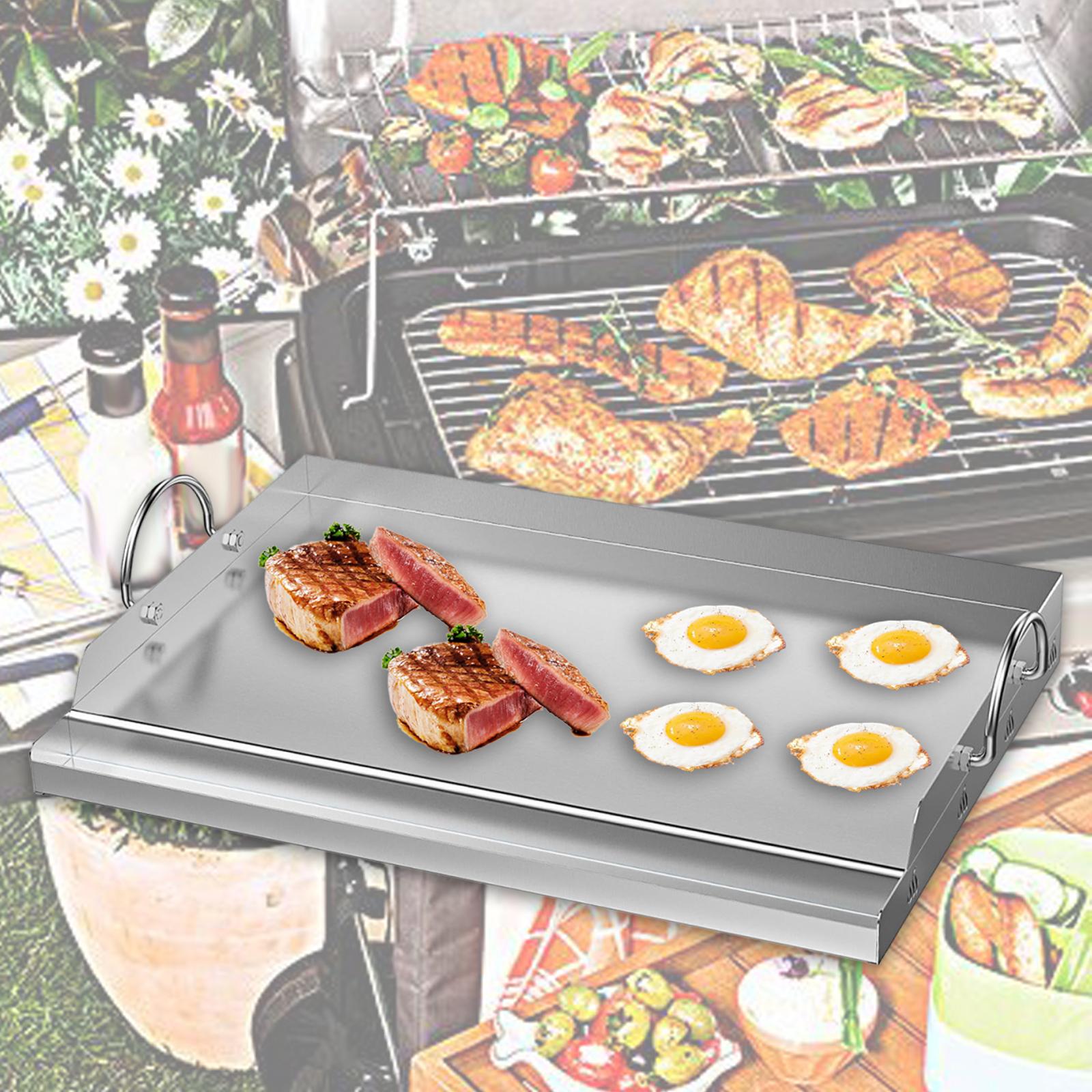 Stainless Steel Cooking Griddl - Camping Cooking Hot Plate review and price