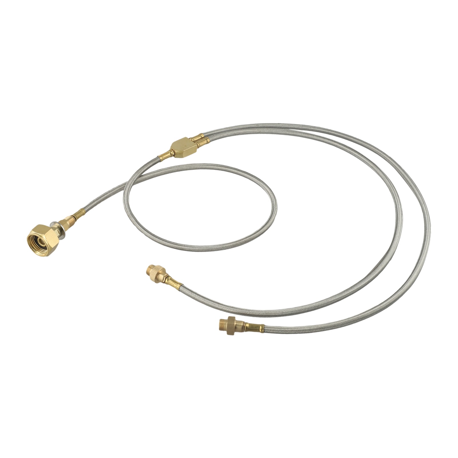 Double-Headed Brass Gas Line f - Camping Cooking Cylinder review and price