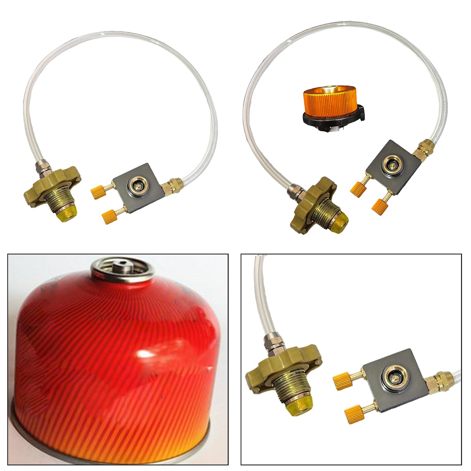 Portable Gas Adapter Hose Flat - Camping Cooking Cylinder review and price