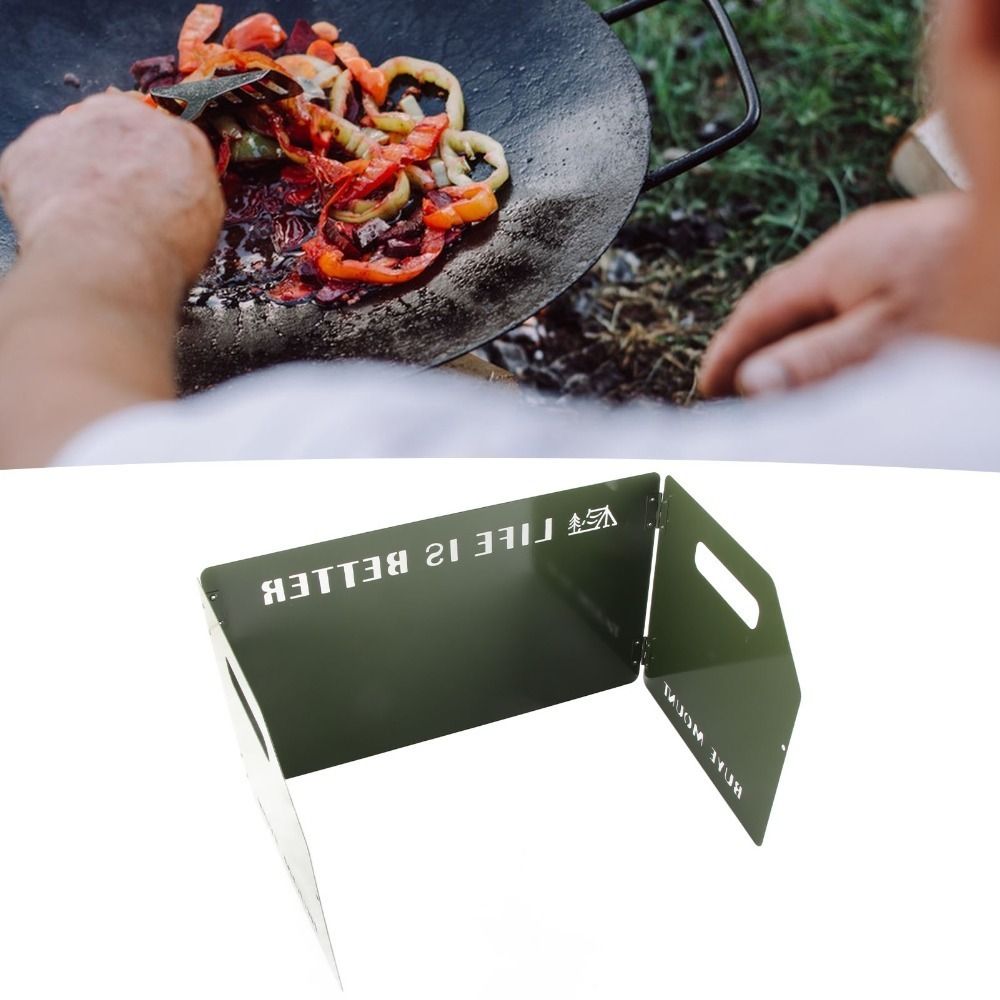 Durable Storage Bag Included C - Camping Cooking Wind Blocker review and price